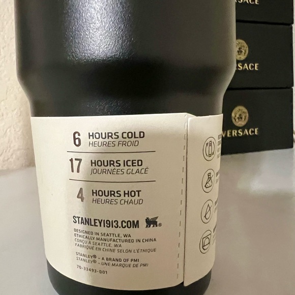 NWT Stanley Black Quencher H2.0 Tumbler 14oz - Picture 7 of 8